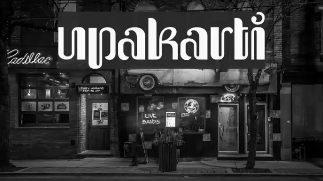 Upakarti Font examples