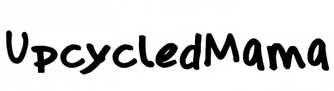 UpcycledMama  Frei Schriftart Herunterladen