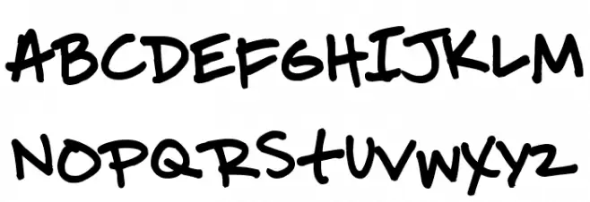 UpcycledMama Schriftart Groß