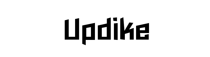 Updike  لخطوط تنزيل