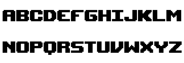 Upheaval TT -BRK- Font LOWERCASE