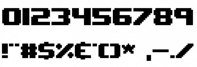 Upheaval TT (RUS BY LYAJKA) Font OTHER CHARS