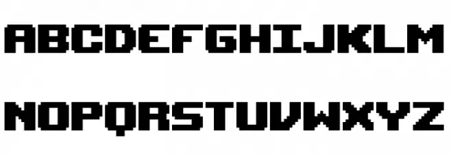 Upheaval TT (RUS BY LYAJKA) フォント 小文字