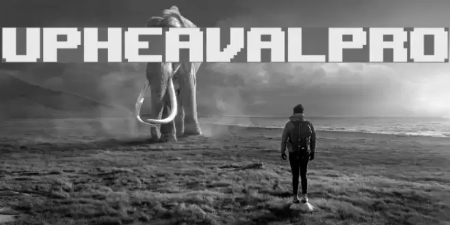 UpheavalPro Font examples