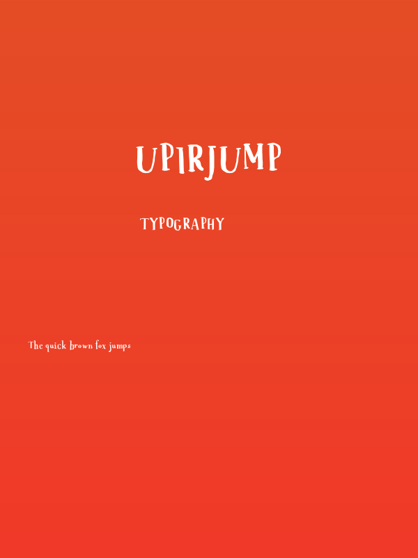 Upirjump Poster