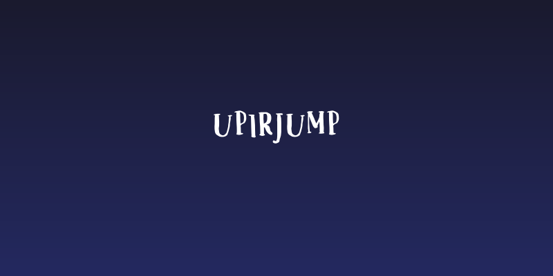 Upirjump Social Header