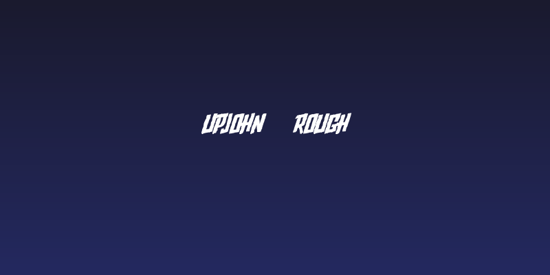 Upjohn - Rough Social Header