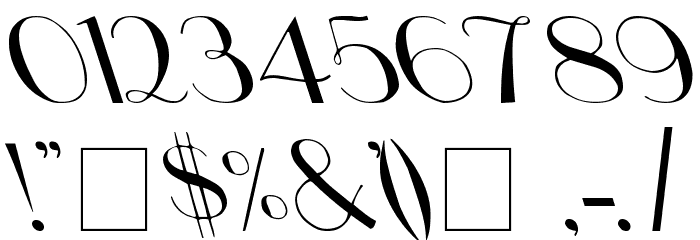 Upp Ea Leftys Font OTHER CHARS