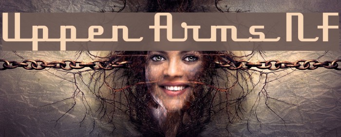 Uppen Arms NF Font examples