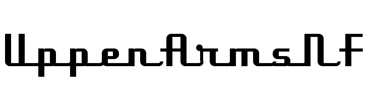 UppenArmsNF  font caratteri gratis