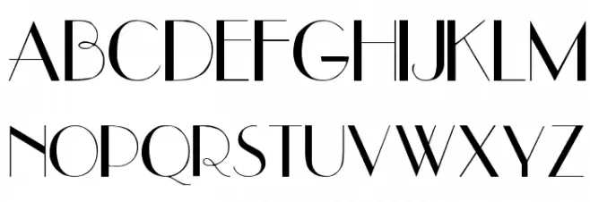 Upper-EastSide Regular 字体 大写