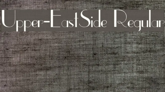 Upper-EastSide Regular Example 2