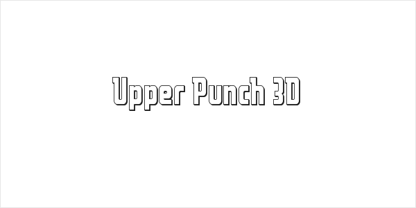 Upper Punch 3D Logo