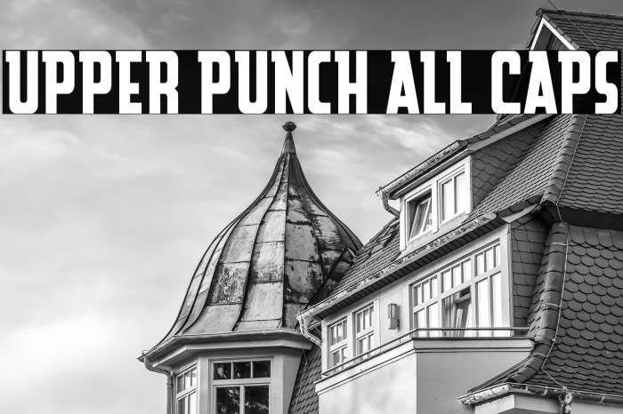 Upper Punch All Caps Example 1