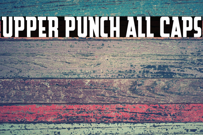 Upper Punch All Caps Example 2