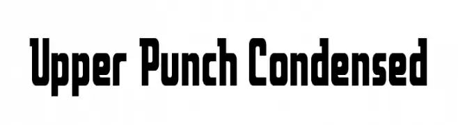 Upper Punch Condensed  baixar fontes gratis