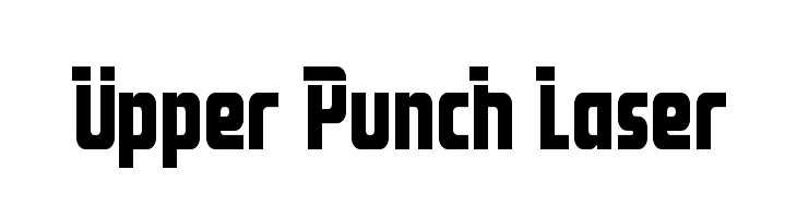 Upper Punch Laser  Fuentes Gratis Descargar