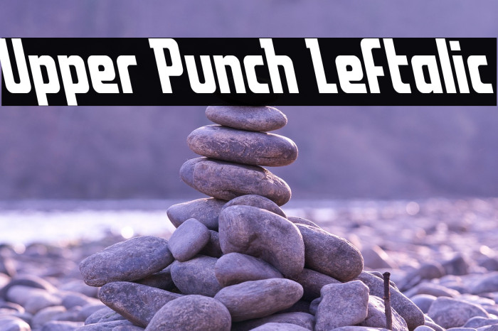 Upper Punch Leftalic Example 1