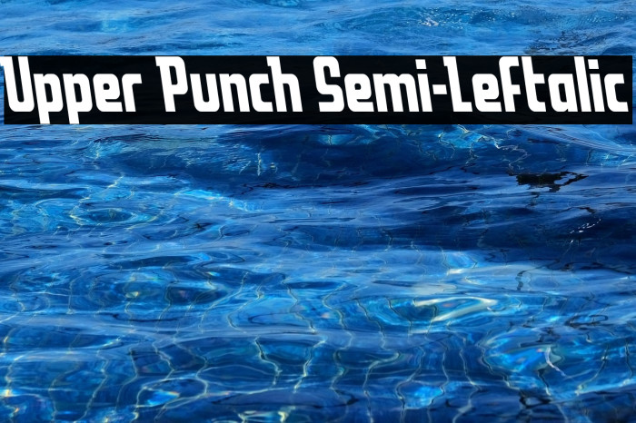 Upper Punch Semi-Leftalic Example 1
