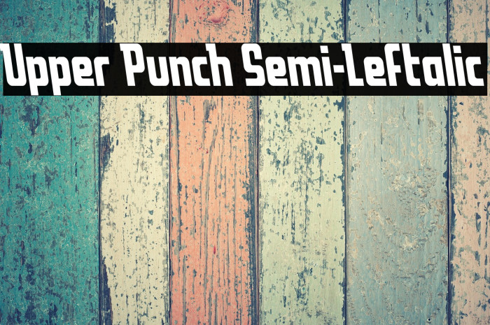 Upper Punch Semi-Leftalic Example 2