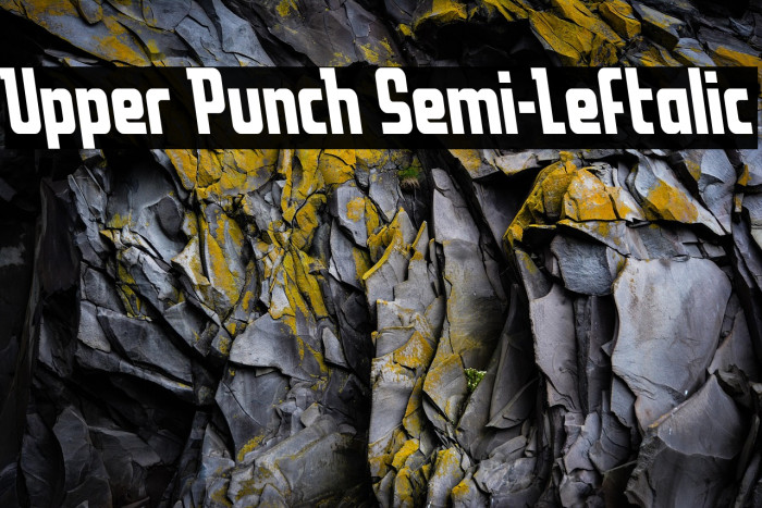 Upper Punch Semi-Leftalic Example 3