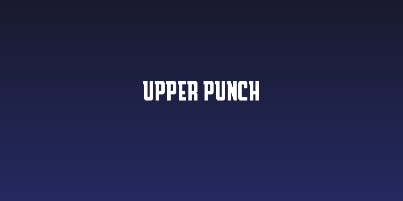 Upper Punch Social Header