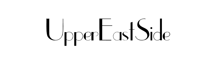 UpperEastSide  Free Fonts Download