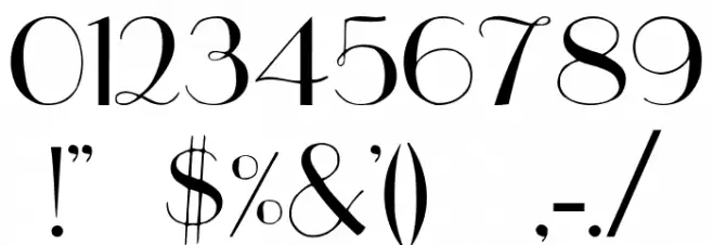 UpperEastSide Caratteri ALTRI CARATTERI