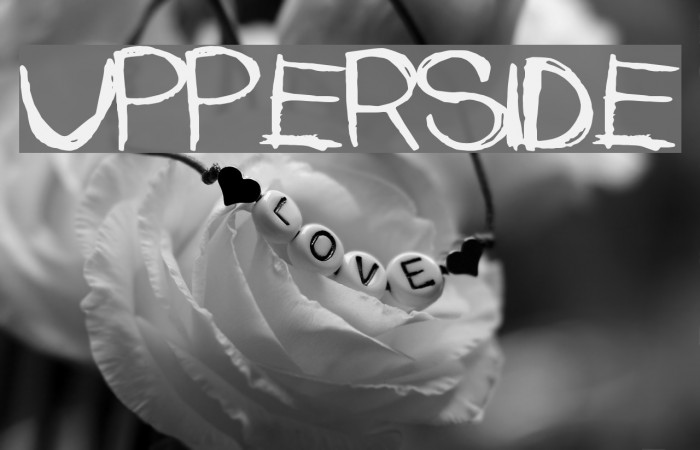 UpperSide Font examples
