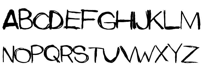 UpperSide Font LOWERCASE