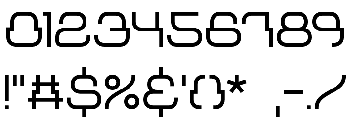 Upraise BRK Font OTHER CHARS