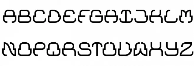 Upraise BRK Font UPPERCASE