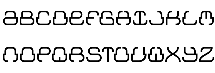 Upraise BRK Font LOWERCASE
