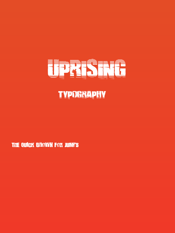 Uprising Poster