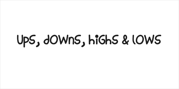 Ups, Downs, Highs & Lows Logo