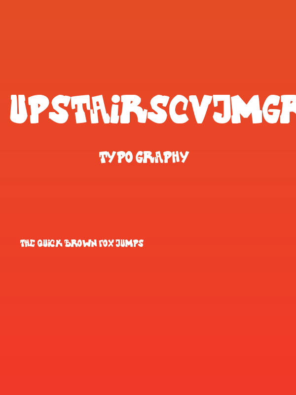UpstairsCVJMgraff Poster