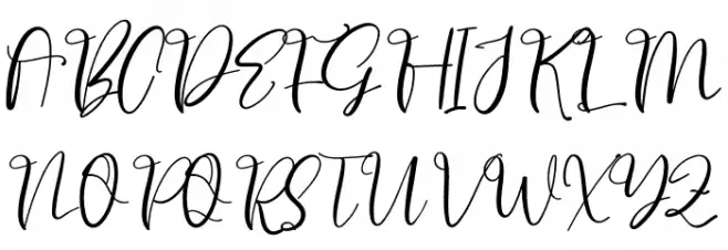 Upstand Signature Polices MAJUSCULES