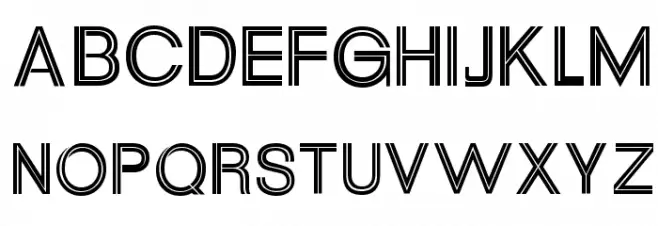 Uptight Schriftart Groß