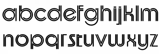 UptightC フォント 小文字