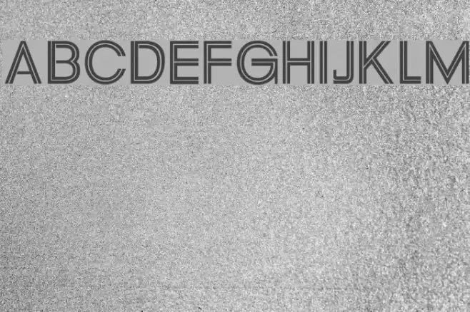 Uptight Font examples