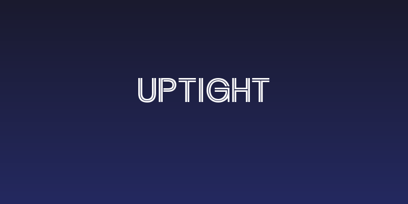 Uptight Social Header