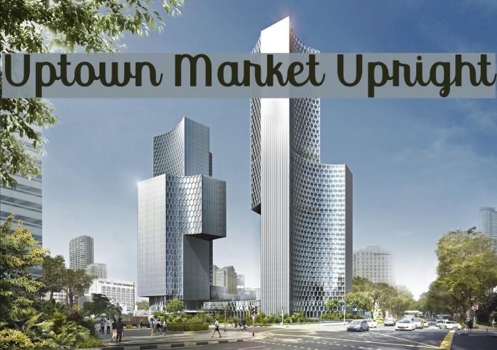 Uptown Market Upright Fuentes examples