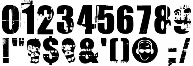 Uptown Font OTHER CHARS