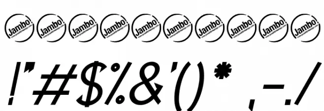 UptownElegance-BoldItalic Font OTHER CHARS