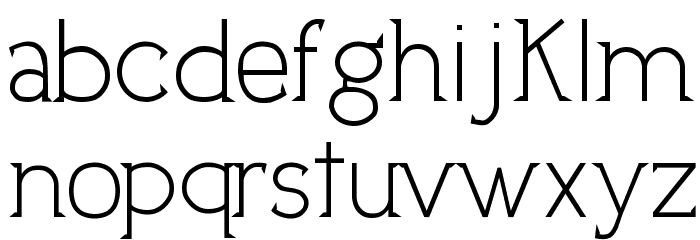 UptownElegance Font LOWERCASE