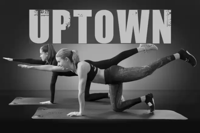 Uptown Font examples