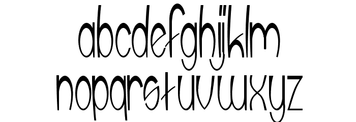 upTOP Font LOWERCASE