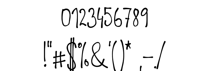 upirpaw Font OTHER CHARS
