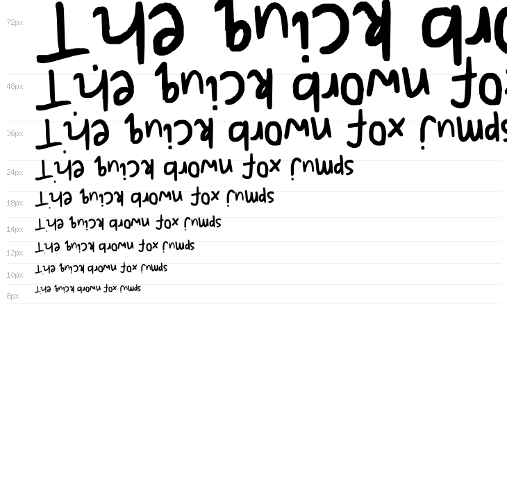 upside down surprise by georgia Waterfall