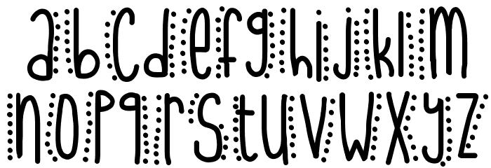 uptown funk Font LOWERCASE